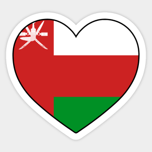 Heart - Oman Sticker